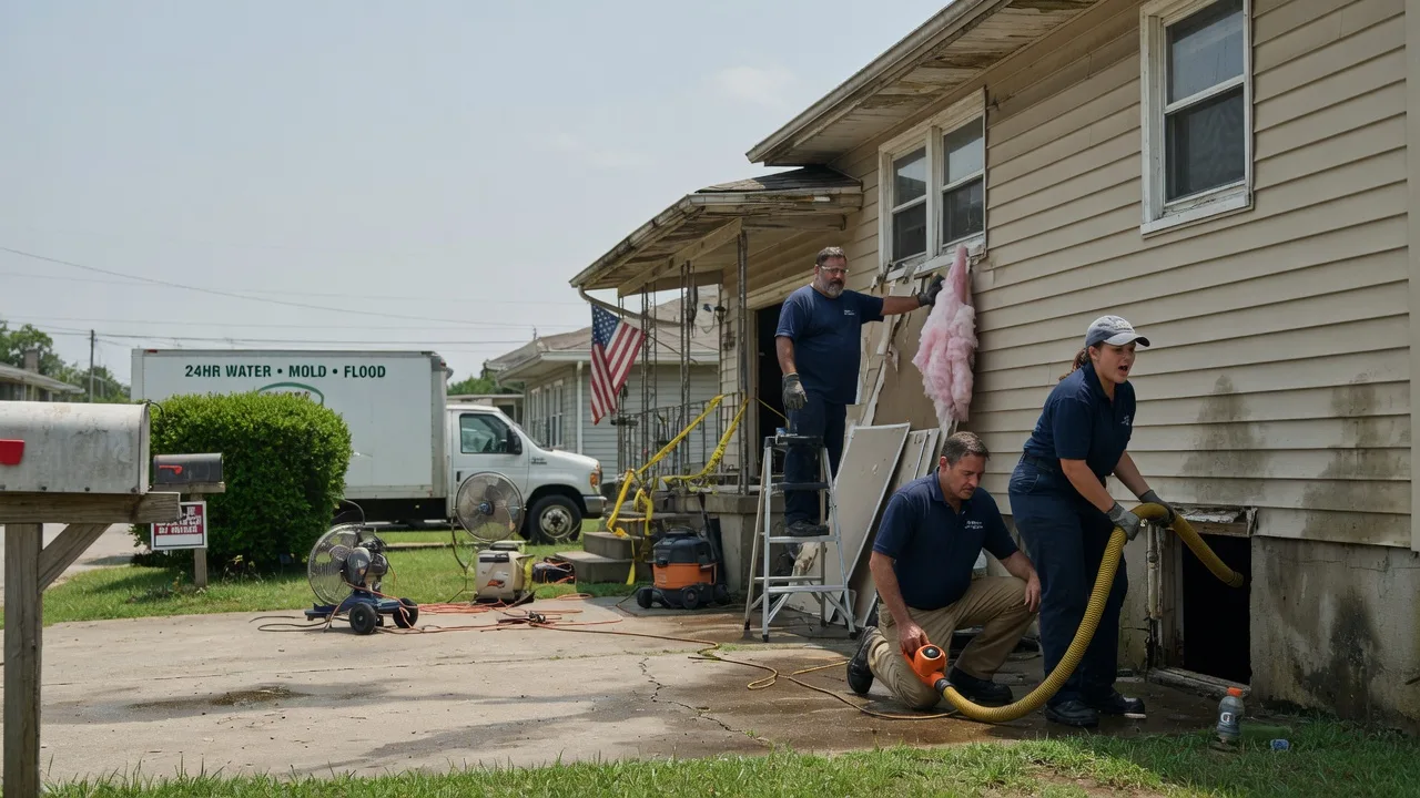 Water Damage Repair in Lebanon, OK near me